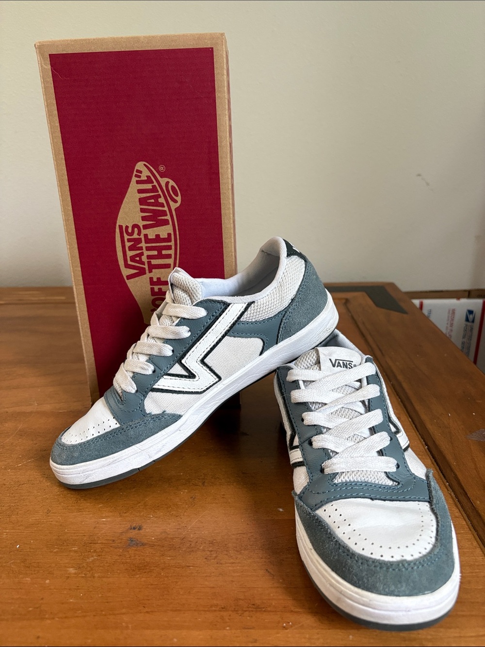 Vans Lowland CC Freshman Stormy Weather Lace-Up Low-Top Sneakers Size 7